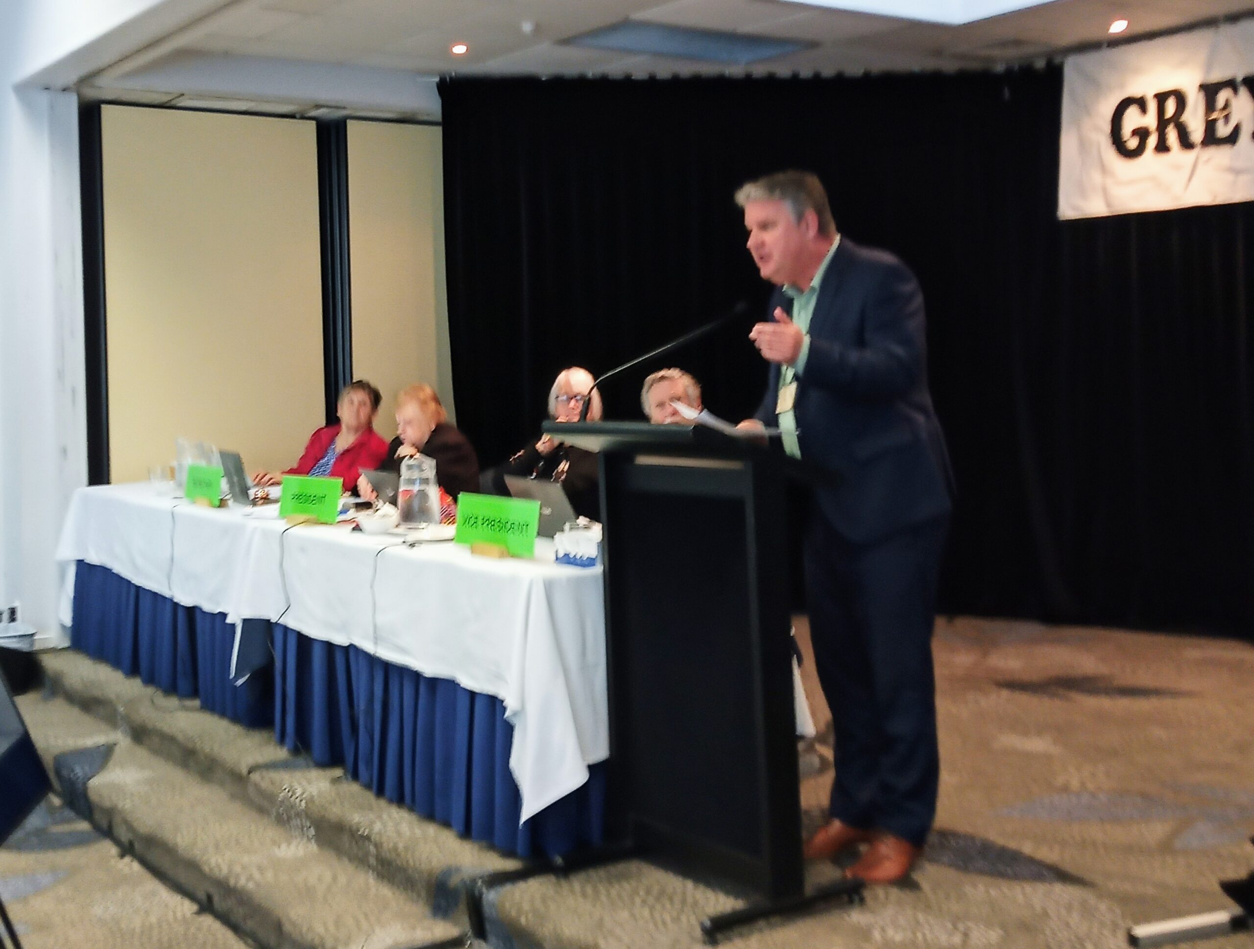 Grey Power AGM in Wellington